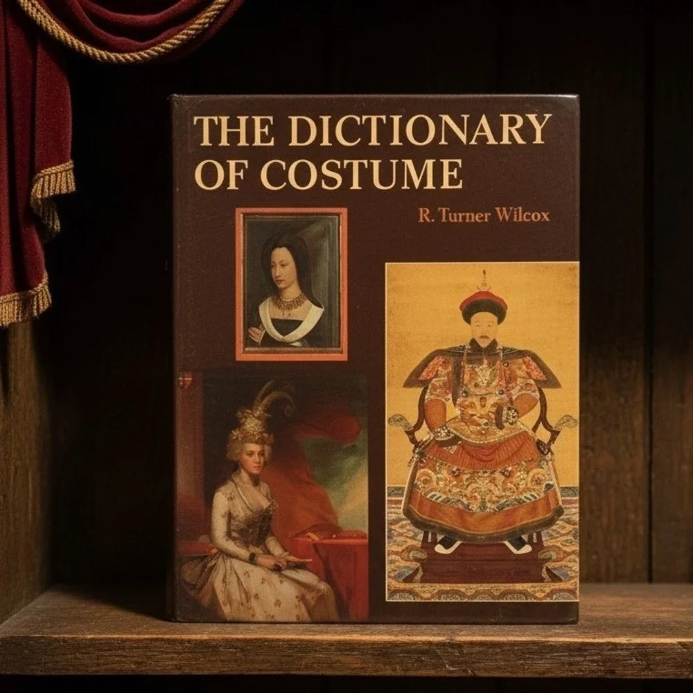 The Dictionary of Costume R Turner Wilcox Hardcover Fashion History Reference